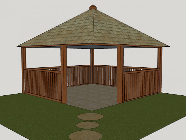 Thatched Garden Gazebos | Lapas | Range of African Thatched Gazebos